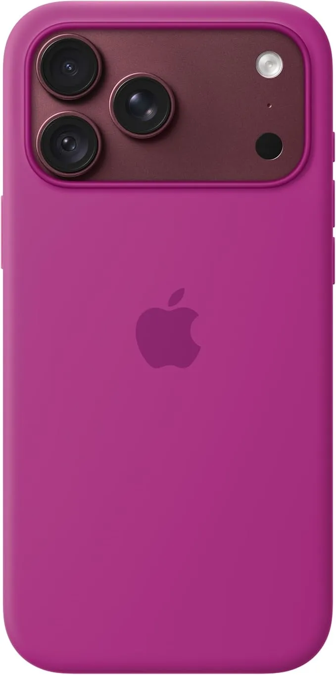 Funda de Silicona con MagSafe Apple para iPhone 15 Pro Max - Magenta