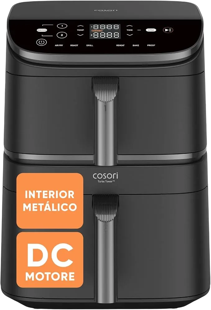 Cosori Freidora de Aire 10,8 L Turbo Tower