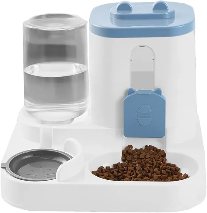Dispensador automático 2 en 1 para perros y gatos Hitburu
