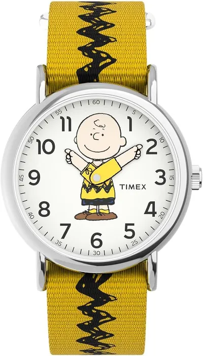 Timex Weekender x Peanuts - Reloj de 38mm TW2R41100