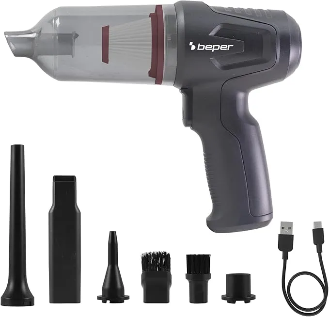 BEPER P202ASP410 Mini aspiradora y soplador 2 en 1