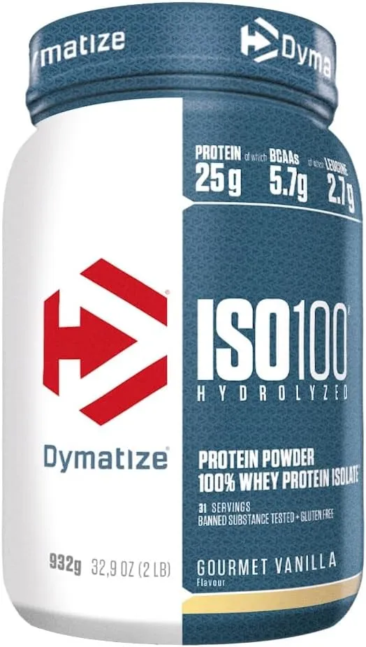 Proteína Dymatize ISO 100 Hydrolyzed Gourmet Vanilla 932g