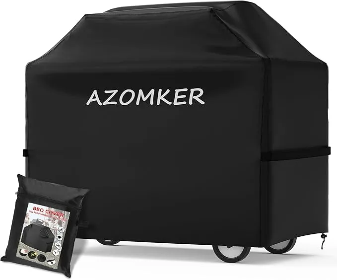 AZOMKER Funda Impermeable para Barbacoa Exterior (145x61x117cm)