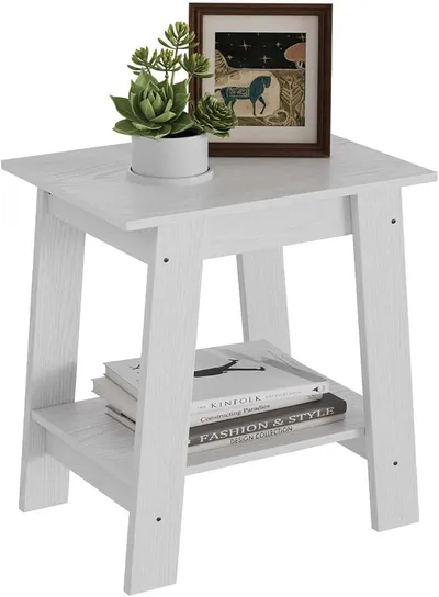 Mesa auxiliar de 2 niveles GarveeMore