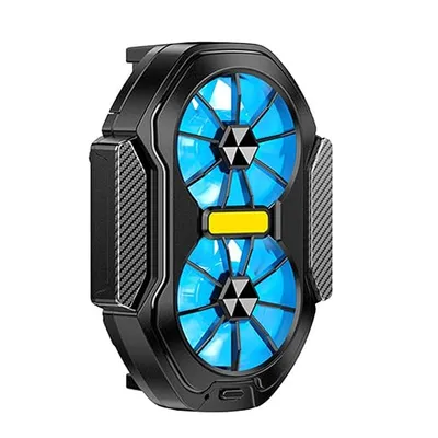 Enfriador Doble Ventilador para Móvil Gaming con Clip
