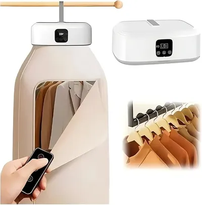 Secadora Portátil Eléctrica Plegable 600W con Temporizador