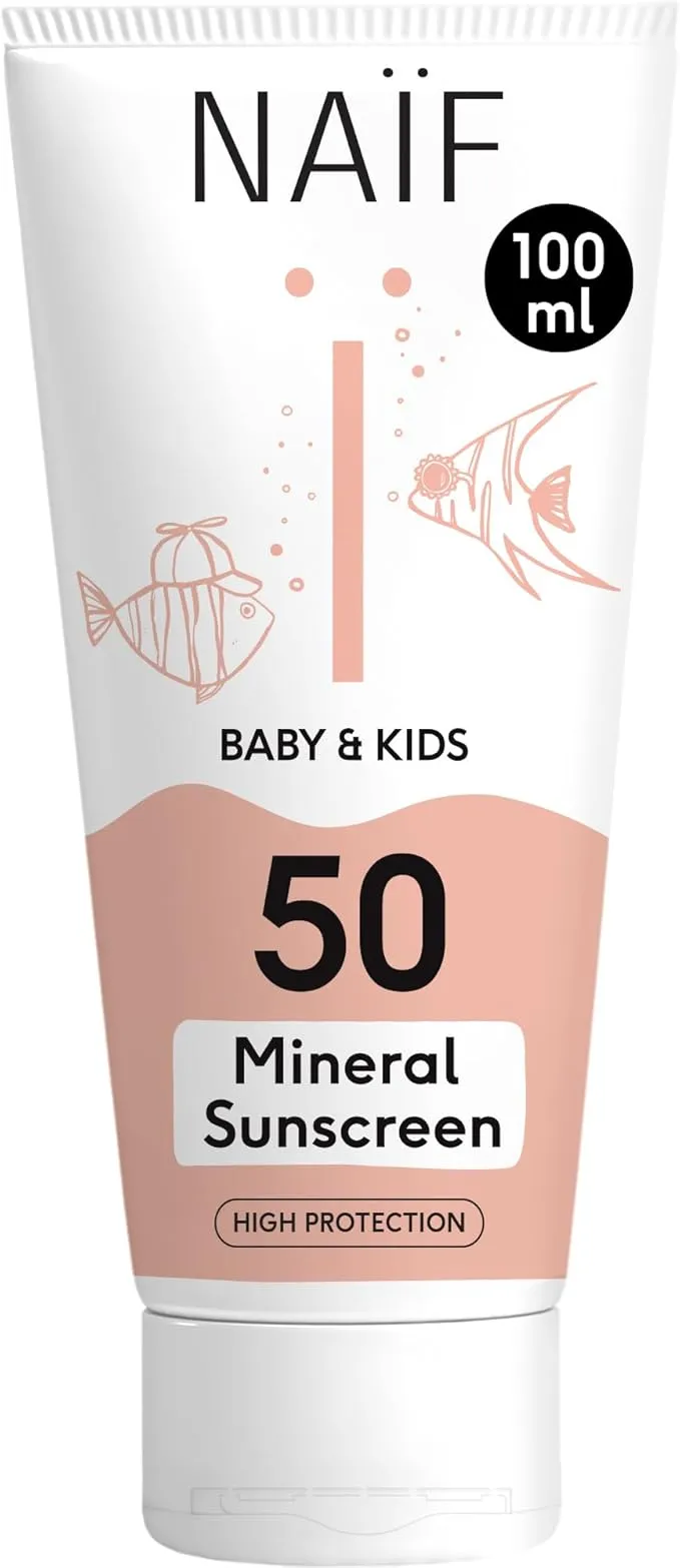 Protector Solar Mineral Naïf para Bebés y Niños
