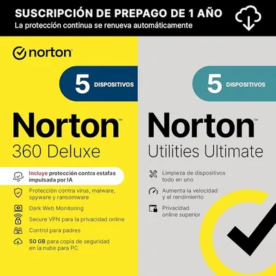 Norton 360 Deluxe+Utilities 2026