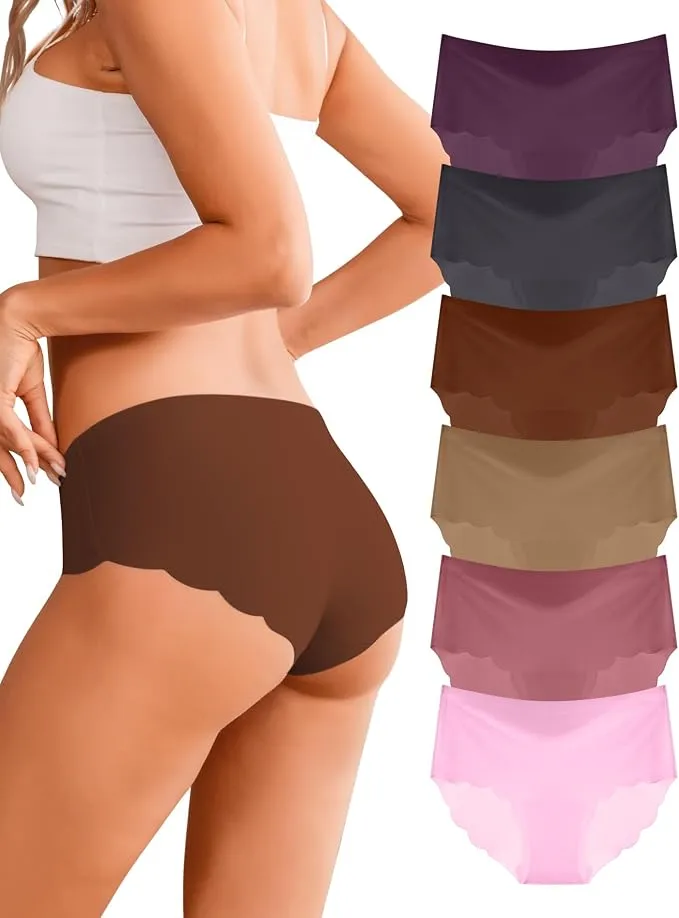 Pack de 6 Bragas Sin Costura Dawnrole