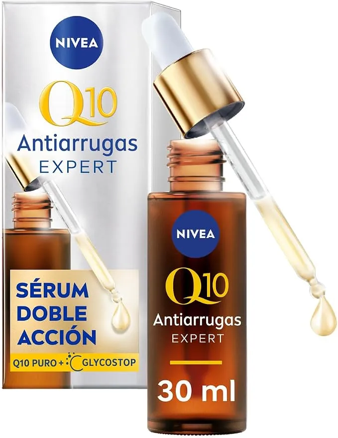 NIVEA Q10 Antiarrugas Expert Sérum Doble Acción Antiedad, 30 ml