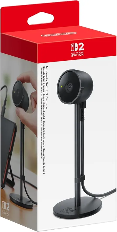 Cámara HD para Nintendo Switch con Micrófono y USB-C