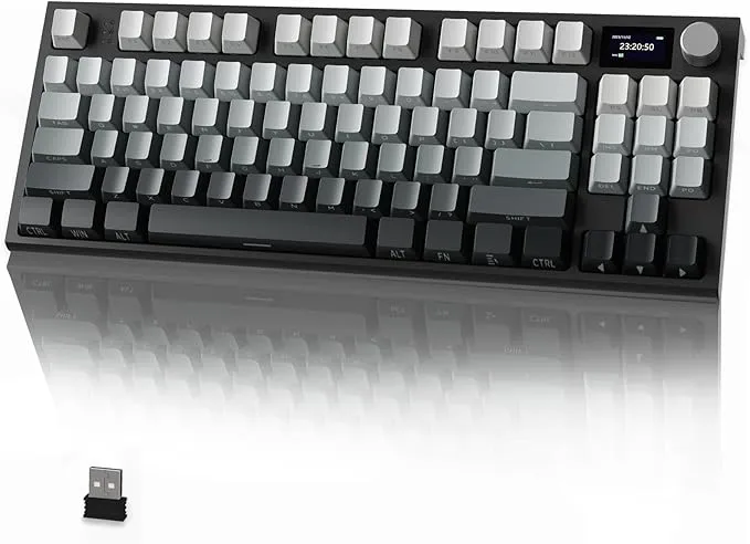 Teclado Gaming VGN GAMEPOWER Hotswap con Pantalla Inteligente y Perilla