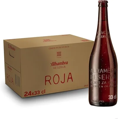 CERVEZA ALHAMBRA RESERVA ROJA