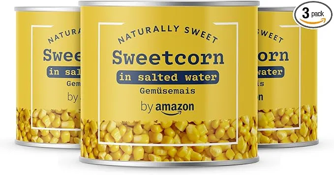 Maíz Dulce en Salmuera Amazon Pack 3x160g