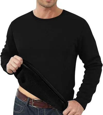 Camiseta térmica de algodón para hombre