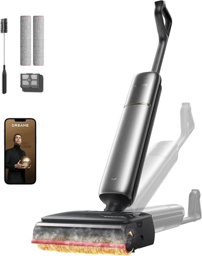 Dreame T16 Pro Heat-A Aspirador Seco y Húmedo Inteligente, 30.000 Pa