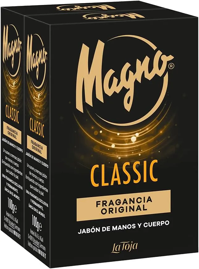 Magno - Jabón de Manos Cremoso con Fragancia Exclusiva (2 x 100gr)