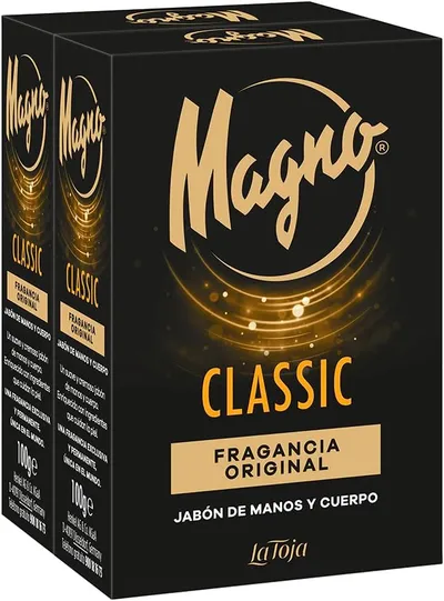 Magno - Jabón de Manos Cremoso con Fragancia Exclusiva (2 x 100gr)