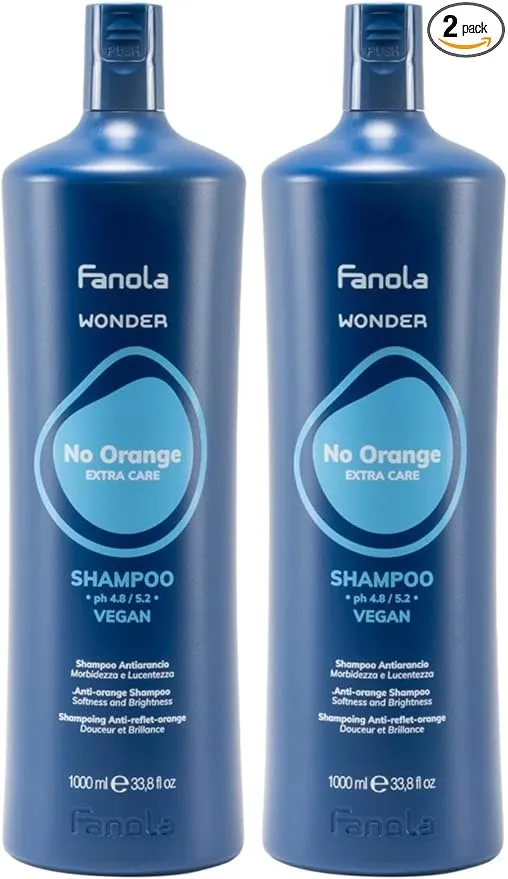 Pack Fanola Wonder NoOrange Champú Antianaranjado (2 x 1000ml)