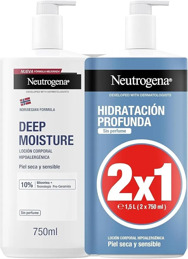 Neutrogena Fórmula Noruega Hidratación Profunda Loción Corporal