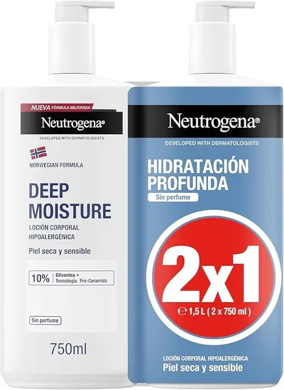 Neutrogena Fórmula Noruega Hidratación Profunda Loción Corporal