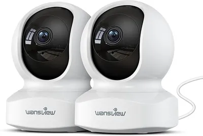 wansview 2K Camara Vigilancia WiFi Interior