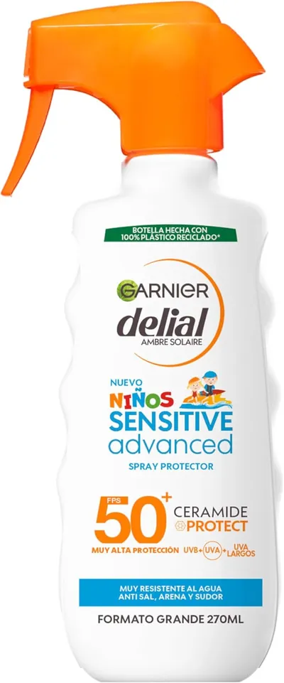 Garnier Delial Sensitive Advanced Kids Spray Protector FPS50+ - 270ml