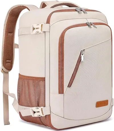 WENIG Mochila de Viaje para Cabina de Avión 40x20x25cm, 20L, con Puerto USB
