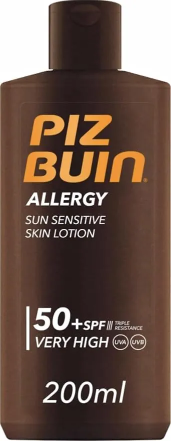 Piz Buin Allergy Sun Sensitive Skin Lotion FPS 50 - Protector Solar 200 ml