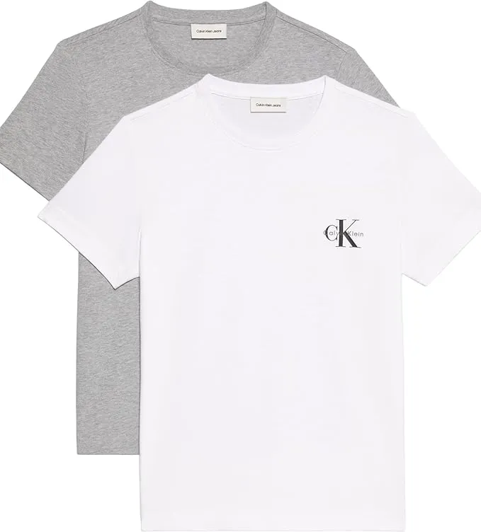 Calvin Klein Camisetas de manga corta Pack de 2 Mujer Logo Tee