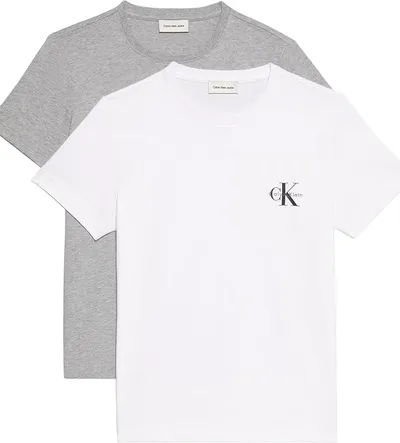 Calvin Klein Camisetas de manga corta Pack de 2 Mujer Logo Tee