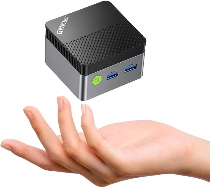 GMKtec G5S Mini PC con Intel N5095, 8GB RAM, 128GB SSD y Wi-Fi 6