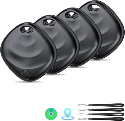 Pack 4 Localizadores Hoxe Tracker Tags para Llaves y Equipaje