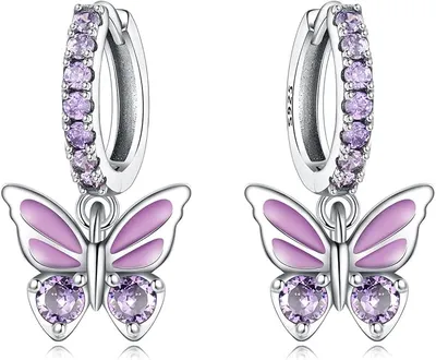 CYMYSS Pendientes Brillantes