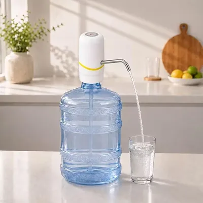 Bomba Eléctrica Recargable USBC para Garrafas de Agua