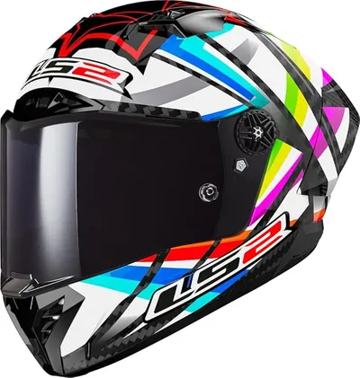 LS2 Casco Moto Integral THUNDER GP AERO FLASH Black