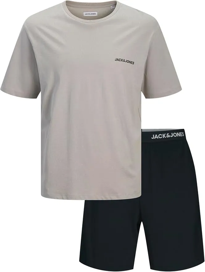 JACK & JONES Pack de 2 Camiseta y Pantalón Corto Jaceverest para Hombre