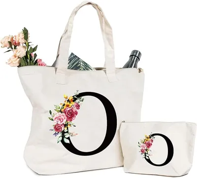 Letras Personalizadas Bolsa de lona