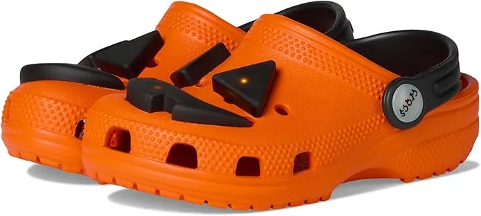 Crocs Classic Jack O Lantern Lights Clog T