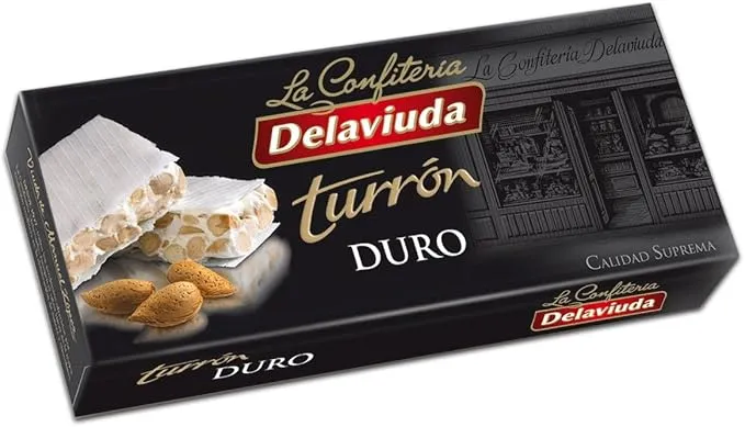 Delaviuda Turrón Duro de Almendra Tradicional - 200g