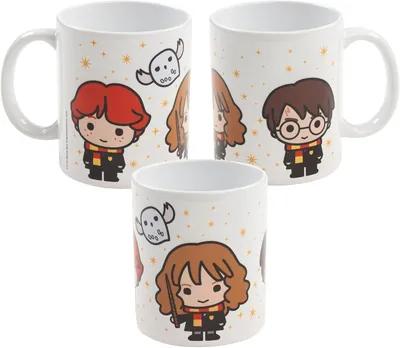 Harry Potter - Taza de café cerámica Trío de Amigos