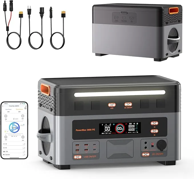 POWERMAX 3600PE Generador Eléctrico Portátil de Alta Capacidad