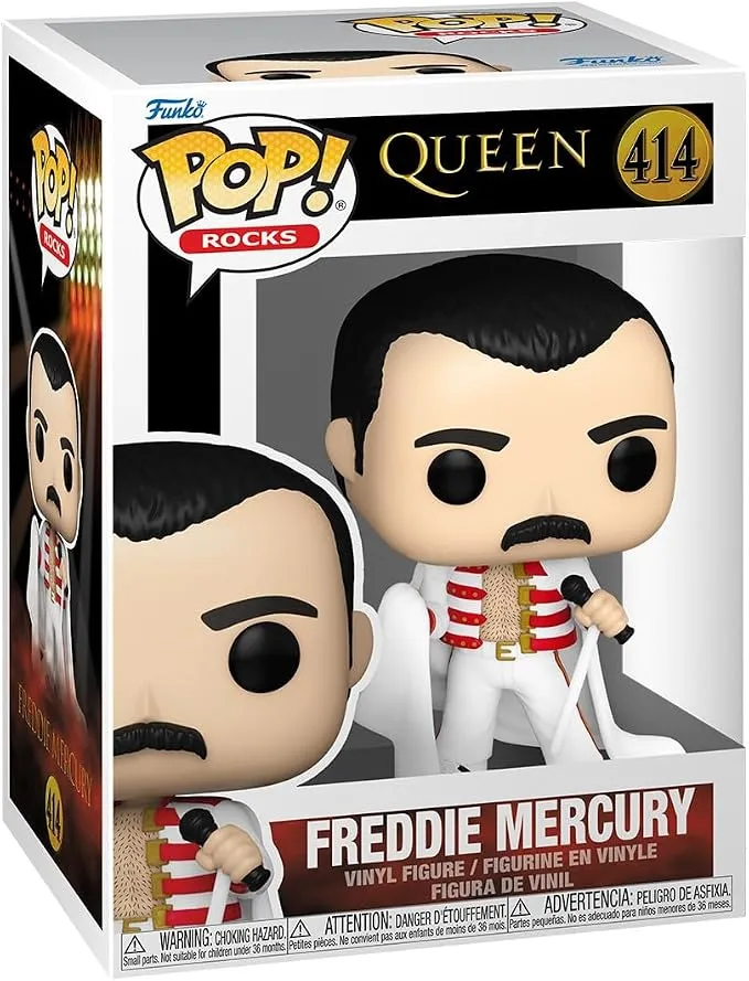 Funko Pop! Rocks: Queen - Freddie Mercury with Cape