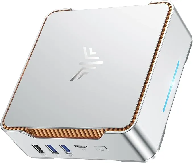 Mini PC NiPoGi GK3Plus con Windows 11 Pro, 8GB RAM y 256GB SSD