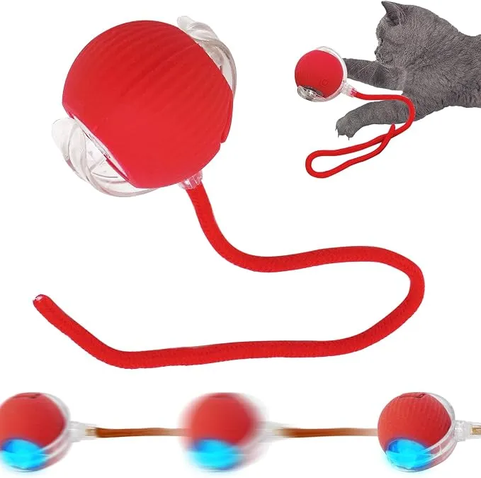 Pelota Interactiva SORNEICDR para Mascotas con Sensor Inteligente
