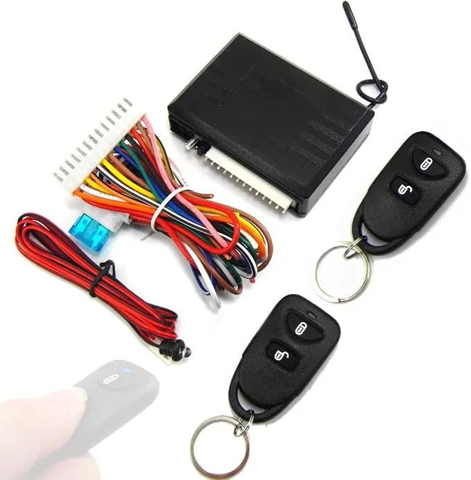 Kit Cierre Centralizado Mulcort Universal para Coche con Mando a Distancia