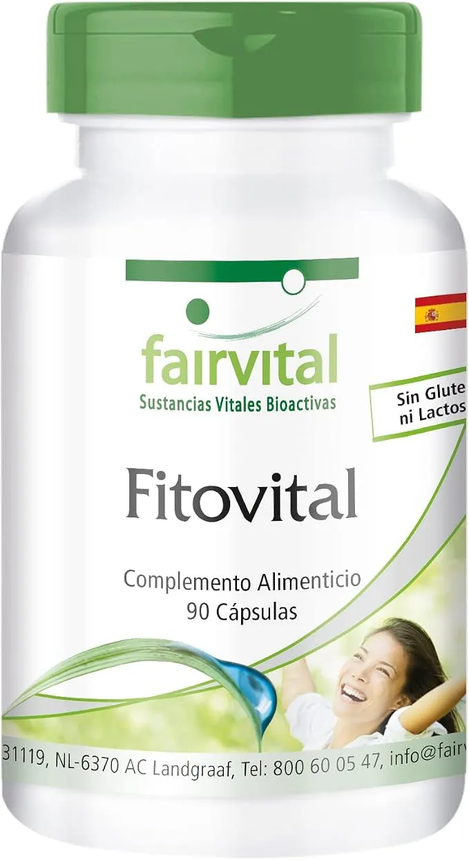 fairvital Phytovital: 90 Cápsulas Veganas con Extractos Naturales