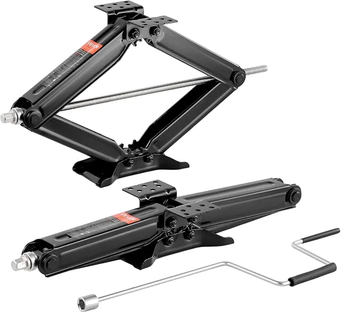 VEVOR Gatos de Tijera para Autocaravanas (2 uds) - Elevación 10-60cm
