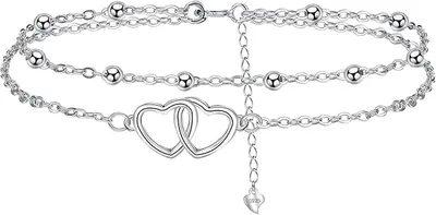 Tobillera de plata 925 para mujer
