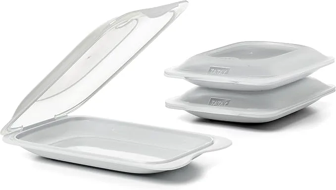 Tatay Porta Embutidos Fresh Set de 3 Mini con Tapa Extraíble
